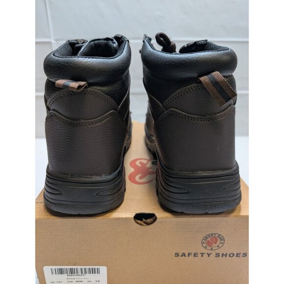 ANGRYRAM Work Boots for Men Steel Toe Boots Lightweight Brown Size 10 main image 3